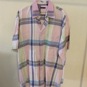 McKenzie Tribe men's short sleeve casual shirt